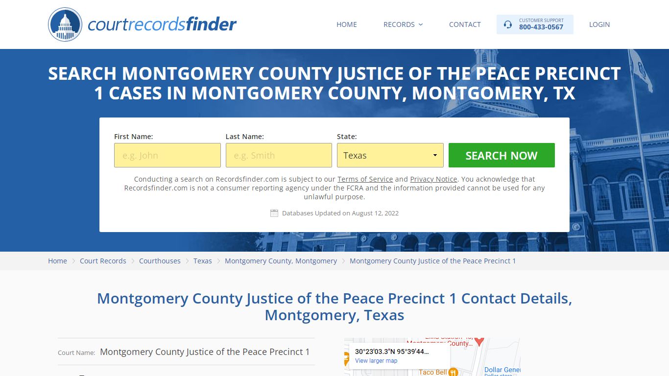 Montgomery County Justice of the Peace Precinct 1 Case ...